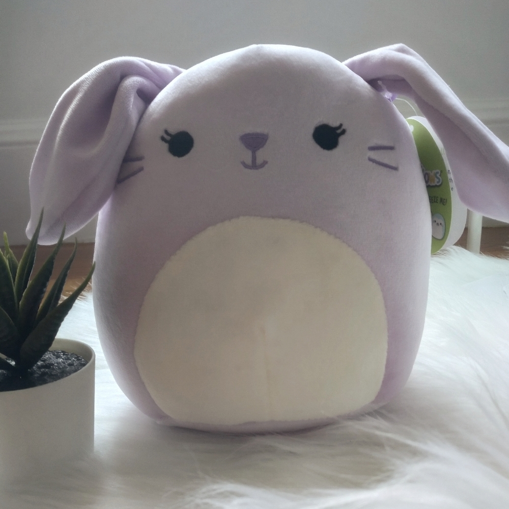 SQUISHMALLOWS BUBBLES PURPLE BUNNY 7"
